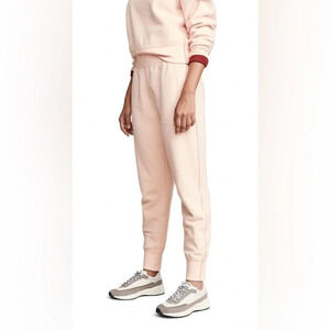 Rag & Bone Brushed Inside Out Terry Sweatpants Joggers Dusky Pink Pockets S